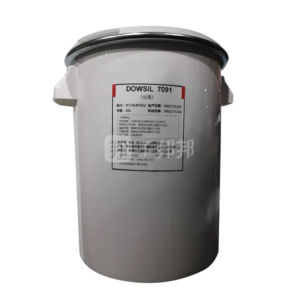 DOWSIL/陶熙 有机硅胶-通用型 7091 BLACK 脱醇 通用型密封胶 黑色 分包装 20L 1桶